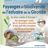 Exposition Paysages et biodiversité de l'Estuaire de la Gironde © CEN-PC